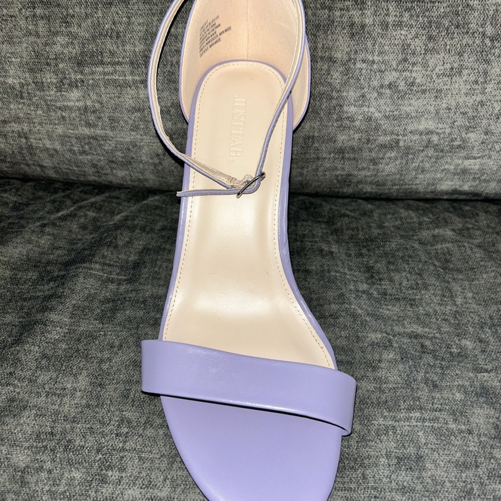 JustFab Purple Heels Elegant Design